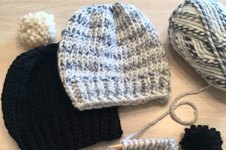 Mindful Make & Take: Knit a Cozy Hat